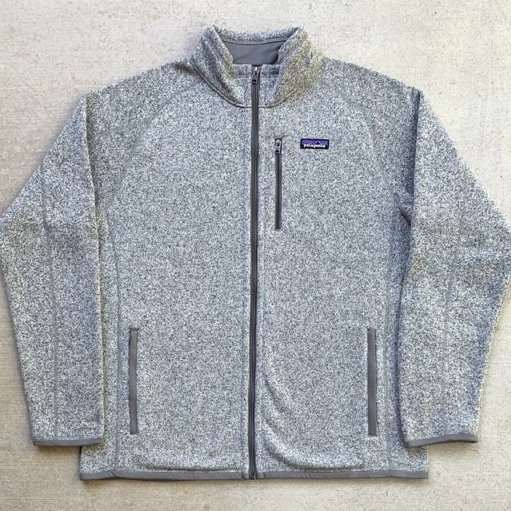 Patagonia Better Sweater Fleece Jacket Men’s Extra Large (XL) Full Zip Stonewash